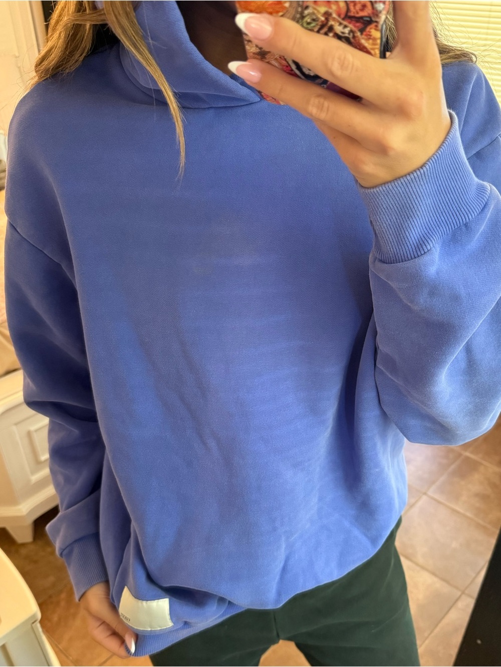 Vuori Restore Hoodie Violet-Blue Pullover